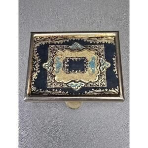 Decorative Vintage Style Pill Box Metal Trinket Box